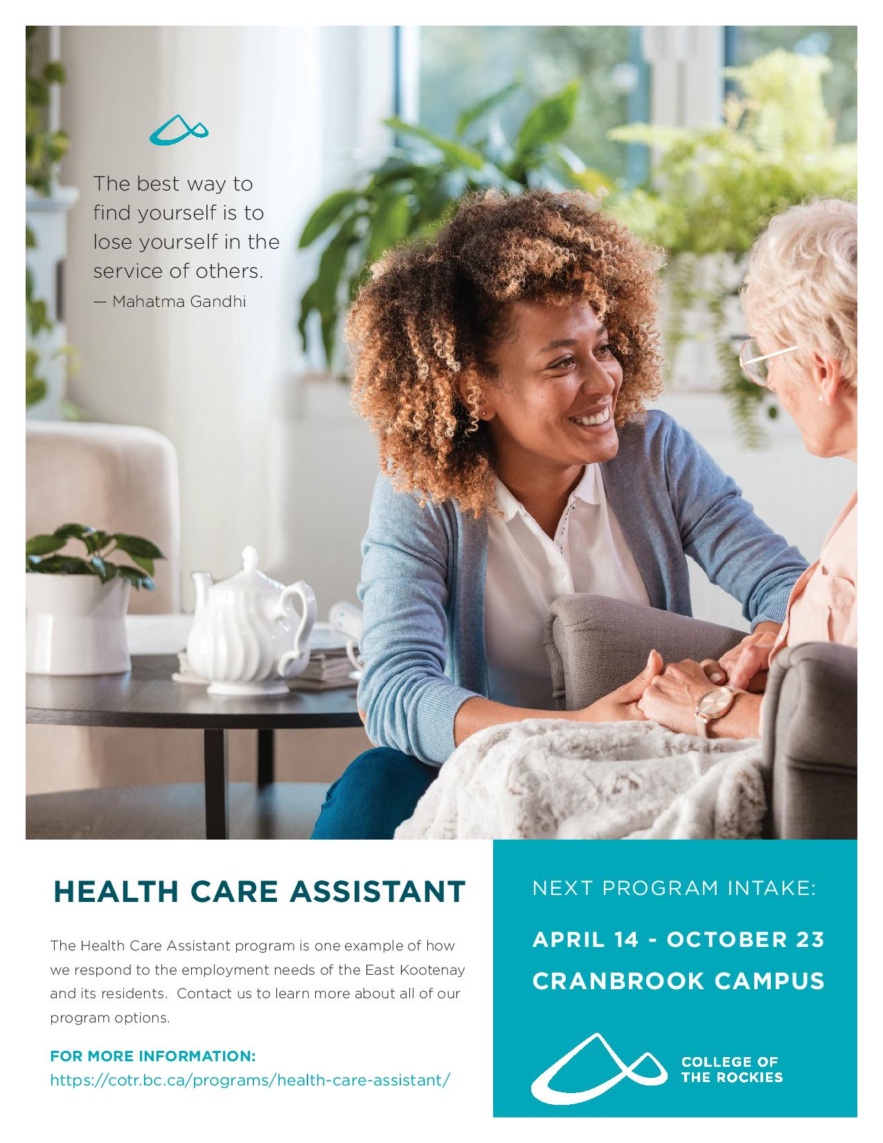 health-care-assistant-program-coming-the-east-shore-mainstreet